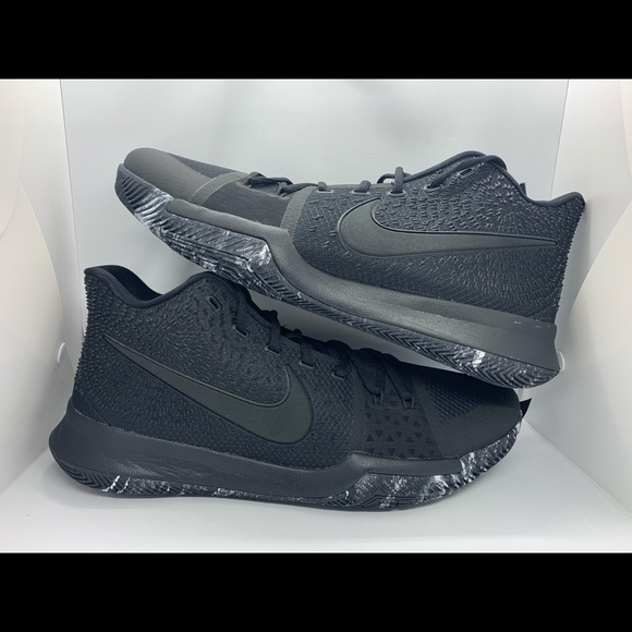 kyrie 3 black marble